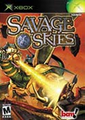 Savage Skies Original XBOX Cover Art