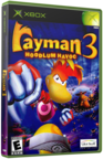 Rayman 3 Hoodlum Havoc Original XBOX Cover Art