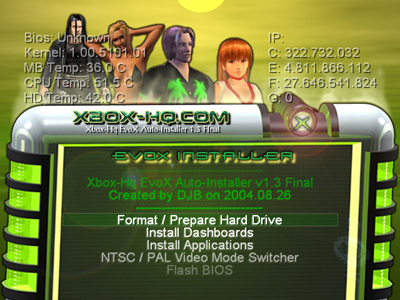 Xbox Downloads, Auto Installer Deluxe, Softmods, Dashboards, Tutorials, Roms,  Bios and Forums on