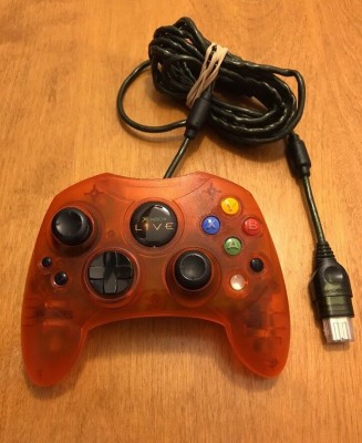 Original Xbox Exclusive Xbox Live Launch Orange Controller Beta Tester Rare Team 1.jpg