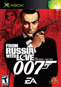 James Bond 007: From Russia With Love Original XBOX Cover Art