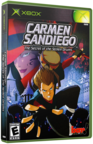 Carmen Sandiego: The Secret of the Stolen Dru.. Original XBOX Cover Art