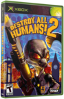 Destroy All Humans 2 Original XBOX Cover Art