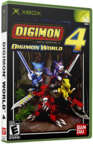 Digimon World 4 Original XBOX Cover Art