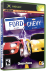 Ford vs. Chevy Boxart for the Original Xbox