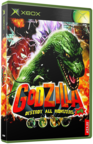Godzilla: Destroy All Monsters - Melee Original XBOX Cover Art