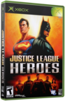 Justice League Heroes Original XBOX Cover Art