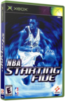 NBA Starting Five Original XBOX Cover Art