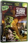 Stubbs the Zombie in Rebel without a Pulse Boxart for the Original Xbox