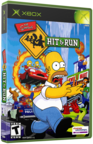 The Simpsons Hit & Run Original XBOX Cover Art