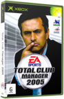 Total Club Manager 2005 Original XBOX Cover Art