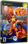 Ty the Tasmanian Tiger Original XBOX Cover Art