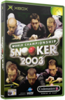 World Championship Snooker 2003 Original XBOX Cover Art