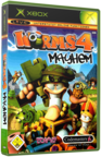 Worms 4: Mayhem Original XBOX Cover Art