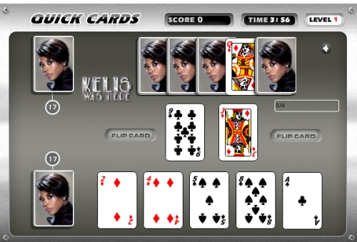 Kelis Quick Cards Screenshot