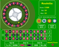 Roulette Hi-Score Flash Game Screenshot