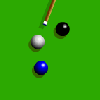 Try to put the balls in the holes in as less time/shots as possible.