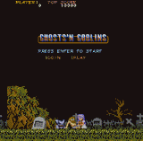 Ghost 'N Goblins Hi-Score Flash Game Screenshot