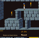 Prince of Persia Hi-Score Flash Game Screenshot