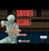 Shuriken Hi-Score Flash Game Screenshot