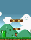 Super Flash Mario Bros Hi-Score Flash Game Screenshot